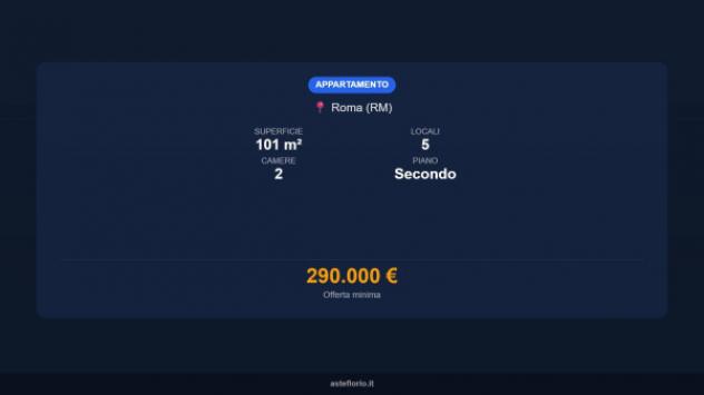 Immobile in asta di 101 m² in vendita a Roma - Foto 14