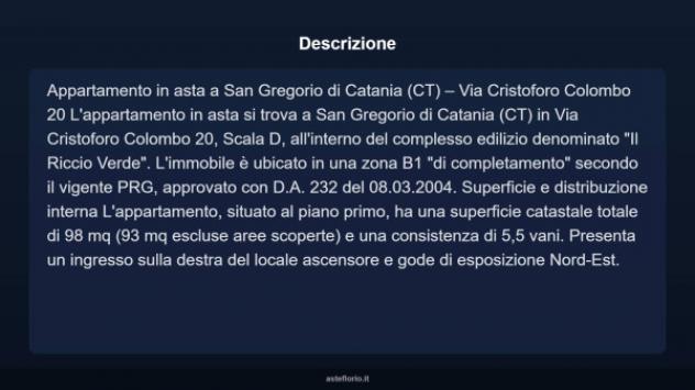 Immobile in asta di 98 m² in vendita a San Gregorio di Catania - Foto 4