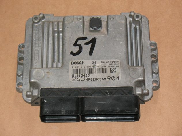 0281018695 ECU FIAT DOBL II 1.6JTD EDC16C39-7.33 0281018695 51915425 EDC16C39