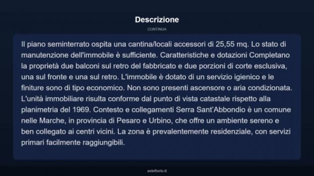 Immobile in asta di 109 m² in vendita a Serra Sant'Abbondio - Foto 18