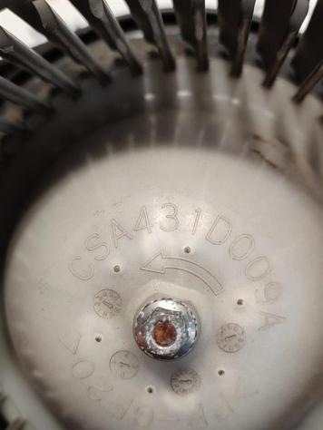 VENTOLA ABITACOLO MITSUBISHI Outlander Serie (GF0) (12-) CSA431D009A CSA431D233 4N14 diesel 2268 (12) - Foto 2