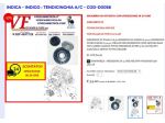 NDICA - INDIGO : TENDICINGHIA A/C - COD-D0058
