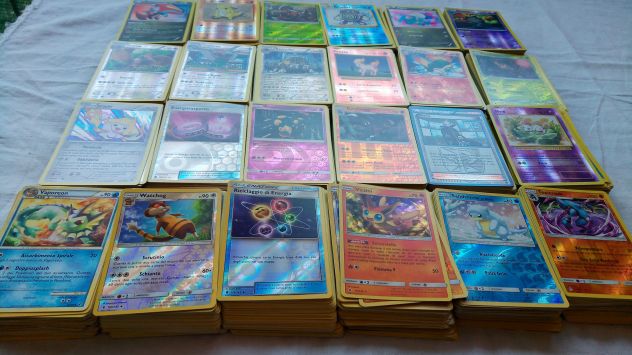 Carte gioco Pokemon originali lotti pz.100