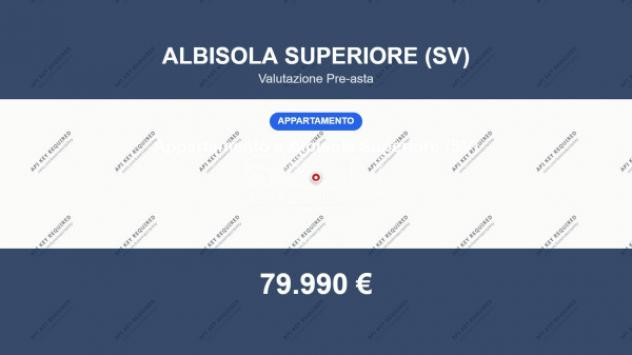 Immobile in asta di 120 m², box auto doppio in vendita a Albisola Superiore
