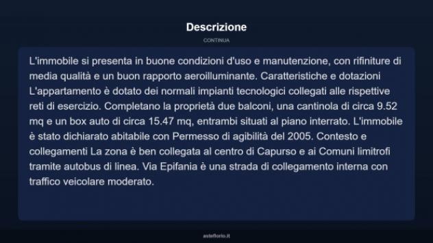 Immobile in asta di 102 m², box auto in vendita a Capurso - Foto 5