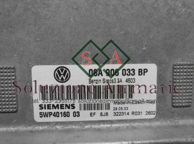 Volkswagen Beetle 1.6 centralina motore 06A906033BP - Foto 2