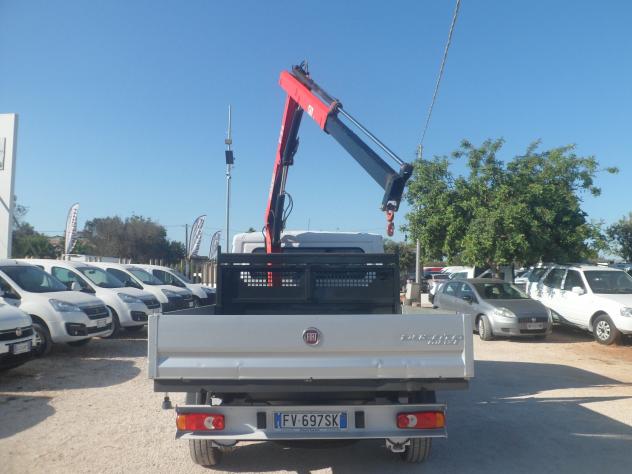 Fiat Ducato doppia cabina cassone con gru - Foto 5