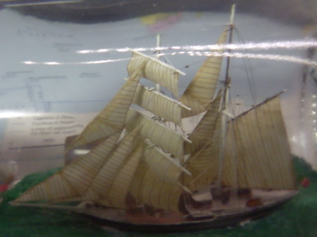 Modellino Nave Italia nave in bottiglia. - Foto 3