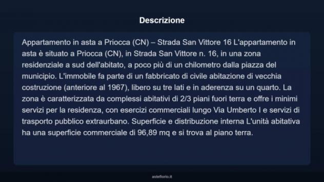 Immobile in asta di 103 m² in vendita a Priocca - Foto 4