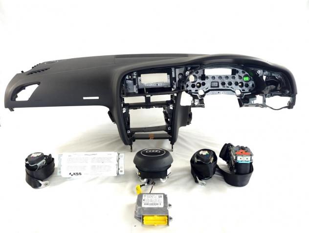 8F0959655D KIT AIRBAG AUDI A5 1.8 B RHD 125KW 6M 5P (2012) RICAMBIO USATO CON CENTRALINA AIRBAG, AIRBAG VOLANTE, AIRBAG PASSEGGERO, PRETENSIONATORI CI