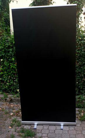 Rollup/banner con telo nero in pvc - Foto 6