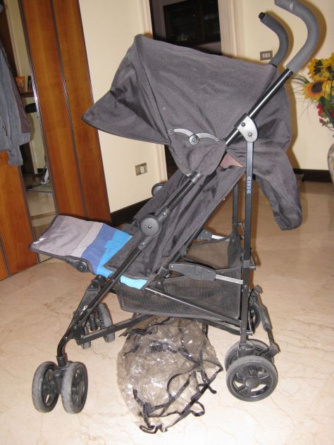 Passeggino be cool chic facilmente richiudibile nero - Foto 3