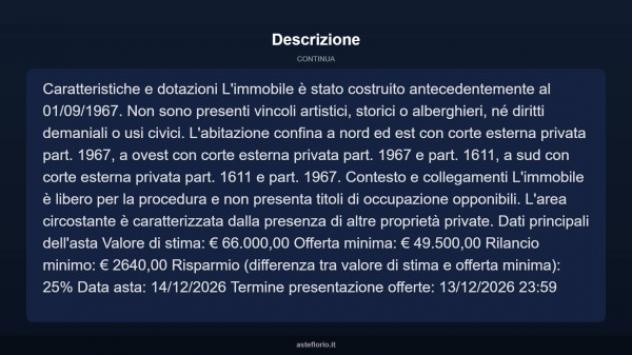 Immobile in asta di 61 m² con più di 5 locali in vendita a Cave - Foto 17