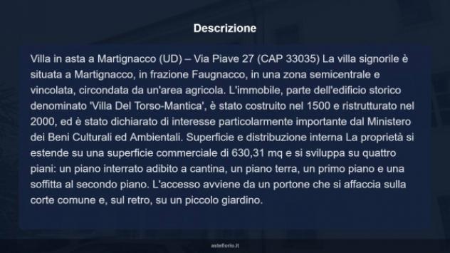 Immobile in asta di 630 m² con più di 5 locali in vendita a Martignacco - Foto 12