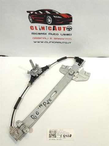 MECCANISMO ALZAVETRO POST. DX KIA Rio 4° Serie 834021W000 MANUALE D4FC (11)