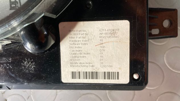 Quadro strumenti Mini One 1.4TD R50 del 2005 (6211-6978319) - Foto 3