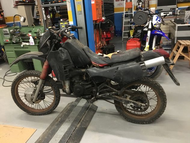 Terminali di Scarico e collettore Moto Enduro MALAGUTI 125 YLC anno 1989 - Foto 6