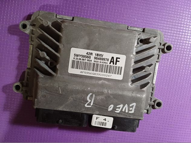 Centralina SIEMENS 5WY5956G CHEVROLET (DAEWOO) AVEO T250 1.2 62kw 96469978 Chev - Foto 9