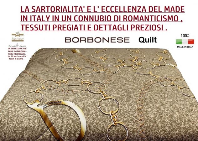 BORBONESE QUILT COPRILETTI TRAPUNTINE MATRIMONIALE 5 modelli - Foto 5