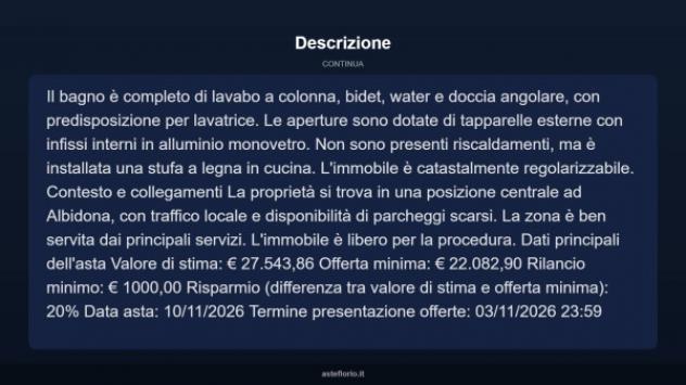 Immobile in asta di 100 m² in vendita a Albidona - Foto 16