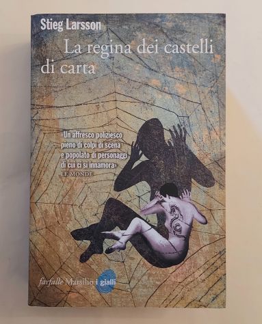 La regina dei castelli di carta di Stieg Larsson Ed.Marsilio 2009 nuovo