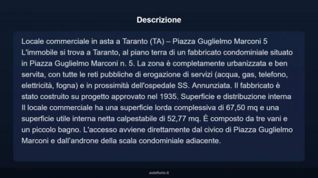 Immobile in asta di 67 m² in vendita a Taranto - Foto 4