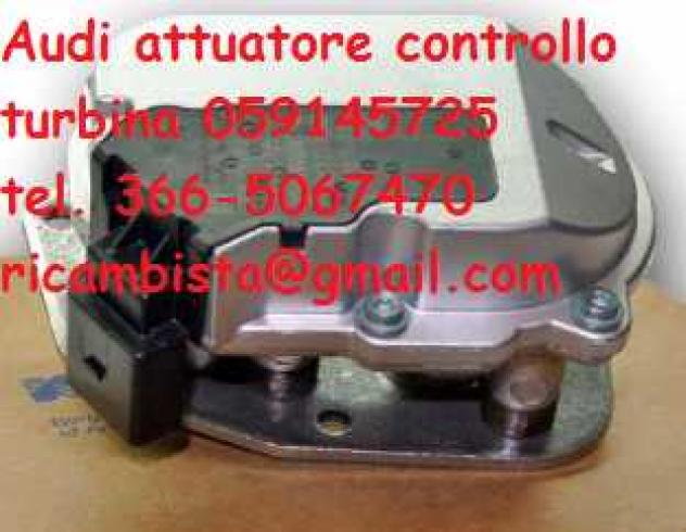 Audi attuatore controllo turbina 059145725