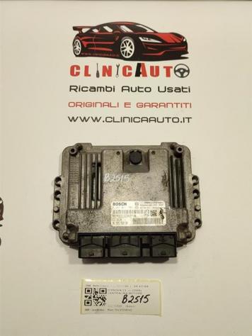 CENTRALINA MOTORE CITROEN C3 2° Serie 9658556880 0281011785 DV4TD/8HZ diesel 1398 (0510)
