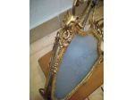 Lampadario in bronzo dorato antico alto90 largo 22