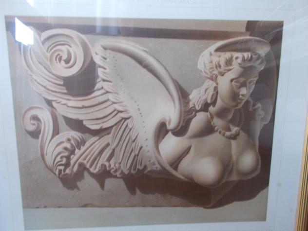 Litografia CAPITELLO DELLA BASILICA POMPEIANA - Foto 4