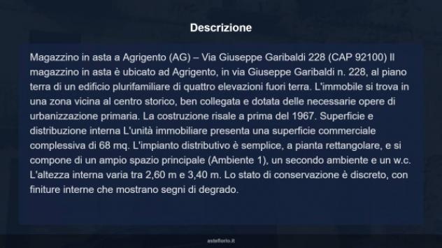 Immobile in asta di 68 m² in vendita a Agrigento - Foto 8