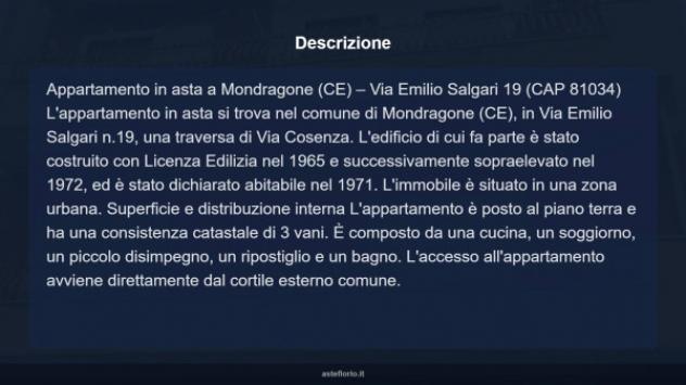 Immobile in asta di 53 m² in vendita a Mondragone - Foto 11