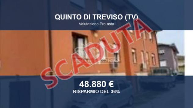 Immobile in asta di 84 m², box auto in vendita a Quinto di Treviso