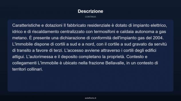Immobile in asta di 327 m² con più di 5 locali e box auto in vendita a San Sebastiano da Po - Foto 12