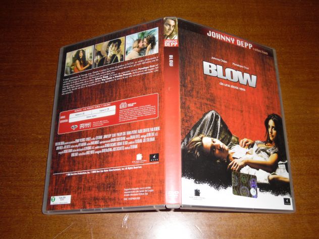 FILM IN DVD IN OTTIME CONDIZIONI,COMPLETO,ORIGINALE"BLOW"CON JOHNNY DEPP,PENELOP - Foto 6