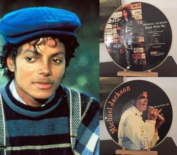 MICHAEL JACKSON, Rock With Me, PICTURE DISC, ON STAGE RECORDS 1994.
