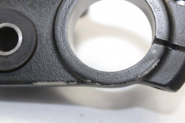PIASTRA SUPERIORE FORCELLA KAWASAKI ER-6N 2009 - 2011 440390089 UPPER LOWER FORK PLATE VITI BLOCCHETTO DA RIMUOVERE - Foto 4