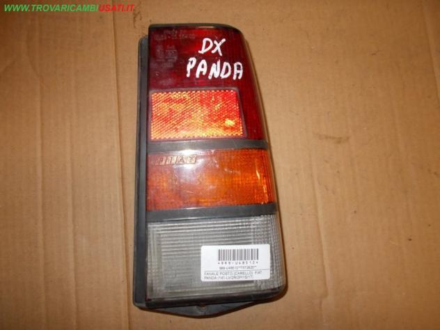 FANALE POST.D.(CARELLO) FIAT PANDA (141-LV/2R/2P/1S/1T)  Parti elettriche  Fanaleria  Fanali  Fanale post. sx. FIAT - PANDA - 01-02-1986 - 01-03-2004