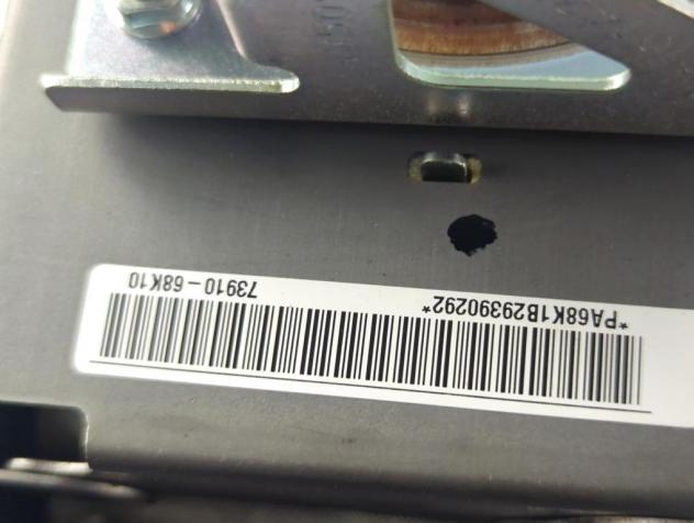 3891068K10 KIT AIRBAG NISSAN PIXO 1.0 B 50KW 5M 5P (2010) RICAMBIO USATO CON CENTRALINA AIRBAG, AIRBAG VOLANTE, AIRBAG PASSEGGERO, PRETENSIONATORI CIN - Foto 5