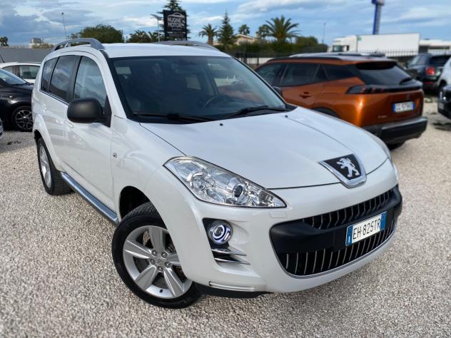 Peugeot 4007 2.2 HDi 156CV DCS Fine 7 POSTI 4x4 UNICO PROPIETARIO PELLE NAVY RETRO
