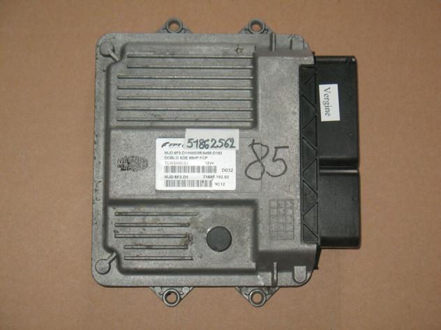 51862562 ECU CENTRALINA FIAT DOBLO 1.3 51862562 MJD 6F3.D1 HW03R 85HP
