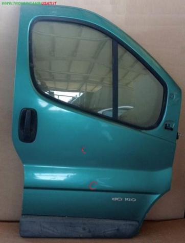 PORTA ANT.D. VERDE MET. C/ALZ. E SERR. (2 Sgn) 999-U65679 Carrozzeria  Lamierati esterni  Porte  Porta ant. dx. NISSAN - NV400 - 2011 , NISSAN - PRIMA