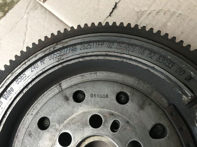 Volano Frizione Disco e Spingidisco Fiat Bravo 1.6 Mjt serie 198 - Foto 7