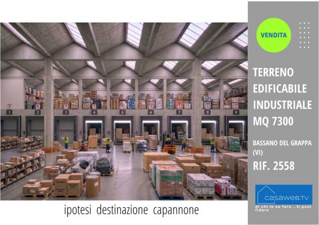 2558 - Terreno edif. Ind.le 7300 mq a Bassano d. G. (VI) Rif. 2558 - Foto 6