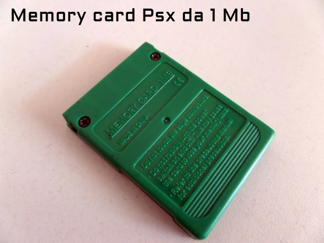Memory Card per Playstation (prima versione) PSX e Ps2 - Foto 2