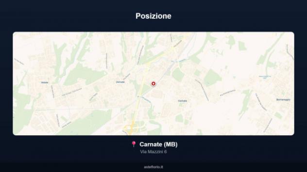 Immobile in asta di 124 m², box auto doppio in vendita a Carnate - Foto 12