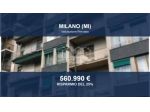 Immobile in asta di 124 m², box auto in vendita a Milano