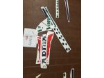 adesivi per camper van adria vintagesu ducato  in set come foto