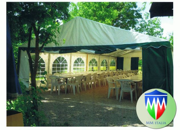 Strutture in Pvc 4 x 10 Professionali per Bar Ristoranti Giardino - Foto 5