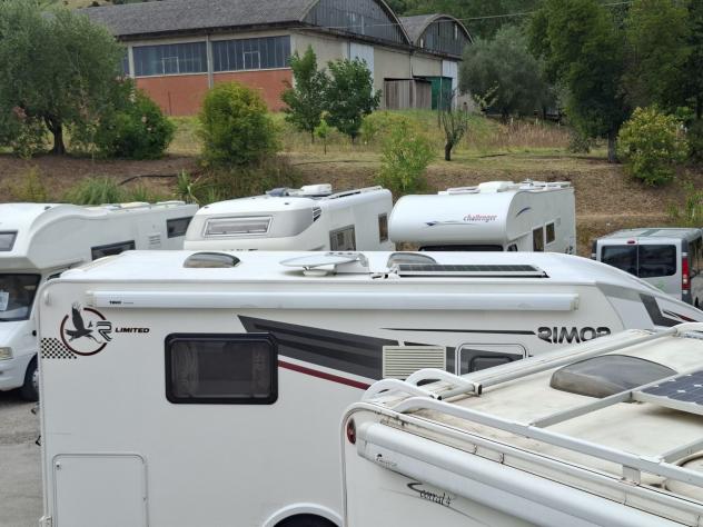 CAMPER RIMOR DUCATO SEMINTEGRALE 6 POSTI SEMIDINETTE BASCULANTE CLIMATIZZATORE LETTO NAUTICO FOTOVOLTAICO CAMPEGGIO USATI GENERALI 1734 - Foto 5